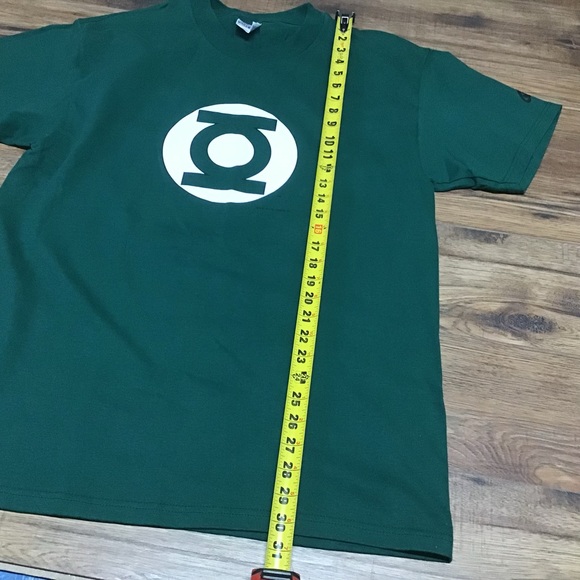 Green Lantern Logo T-Shirt - DC Comics 90s Vintage single Tee Graphitti NWOT SzL - Picture 8 of 9